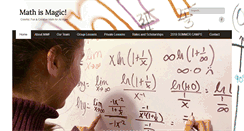 Desktop Screenshot of mathismagic.info